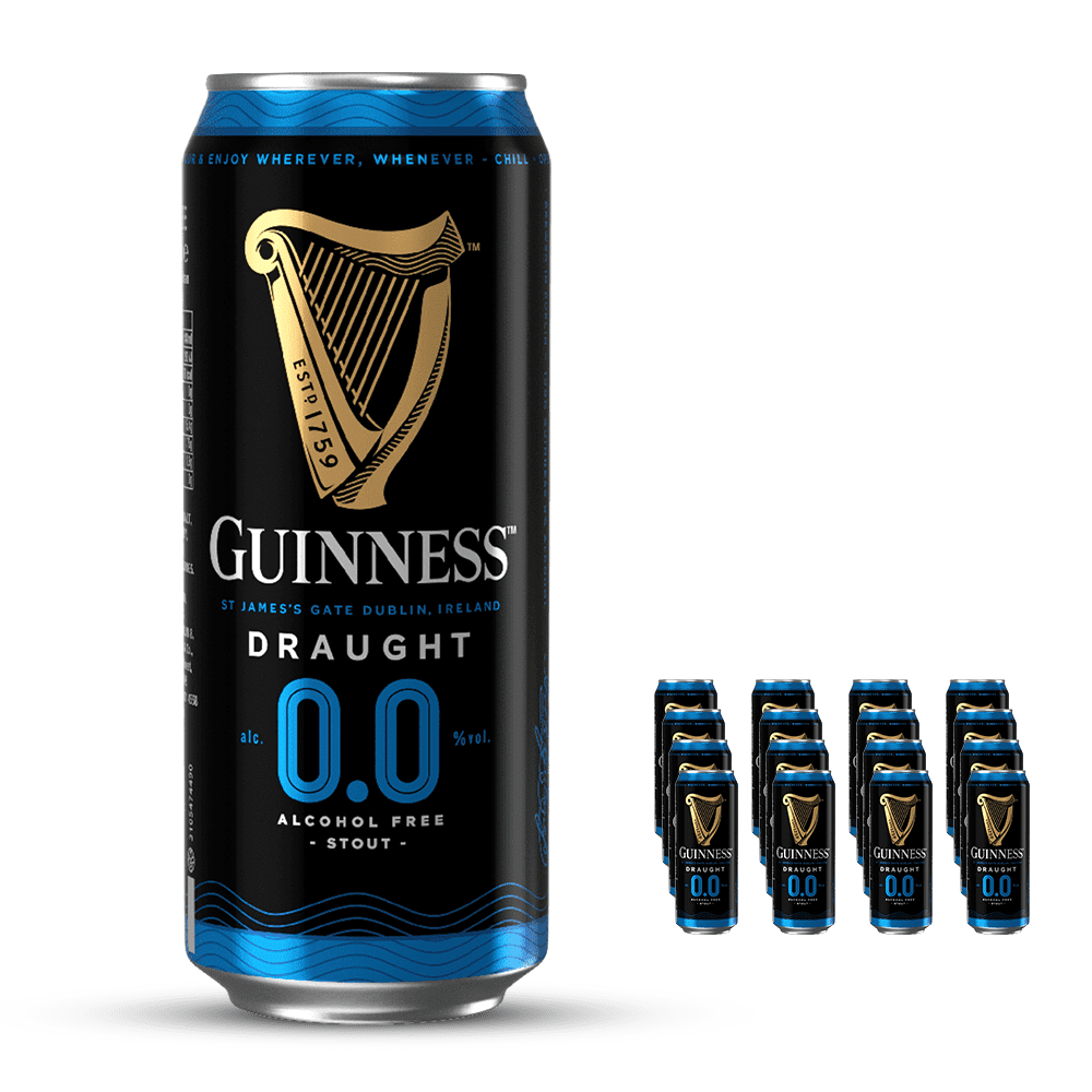 Guinness 0.0 Non Alcoholic Stout 440mL