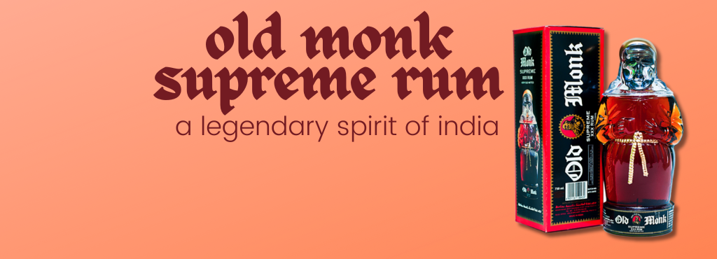 Old Monk Supreme XXX Very Old Vatted Rum: A Legendary Spirit of India