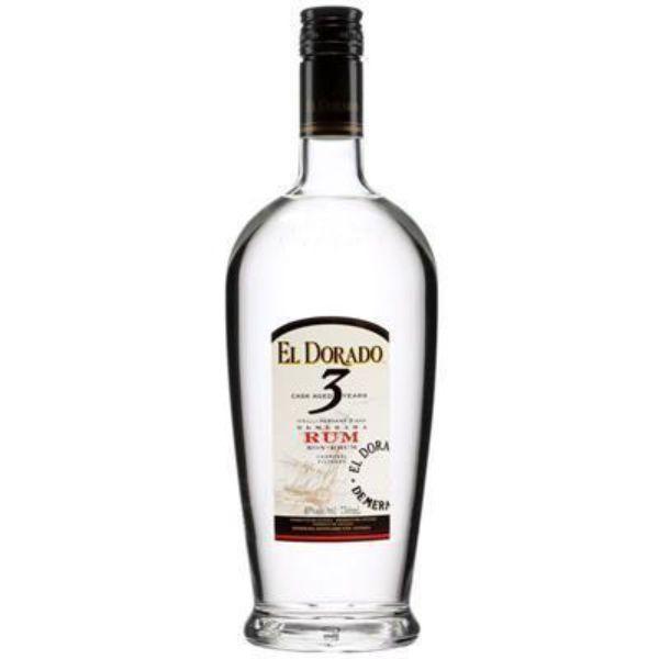 El Dorado 3 Yo White Rum 12x750Ml