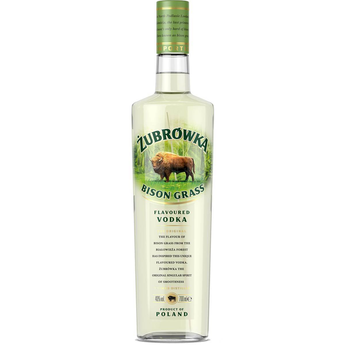 Zubrowka Bison Grass 40% 1000Ml