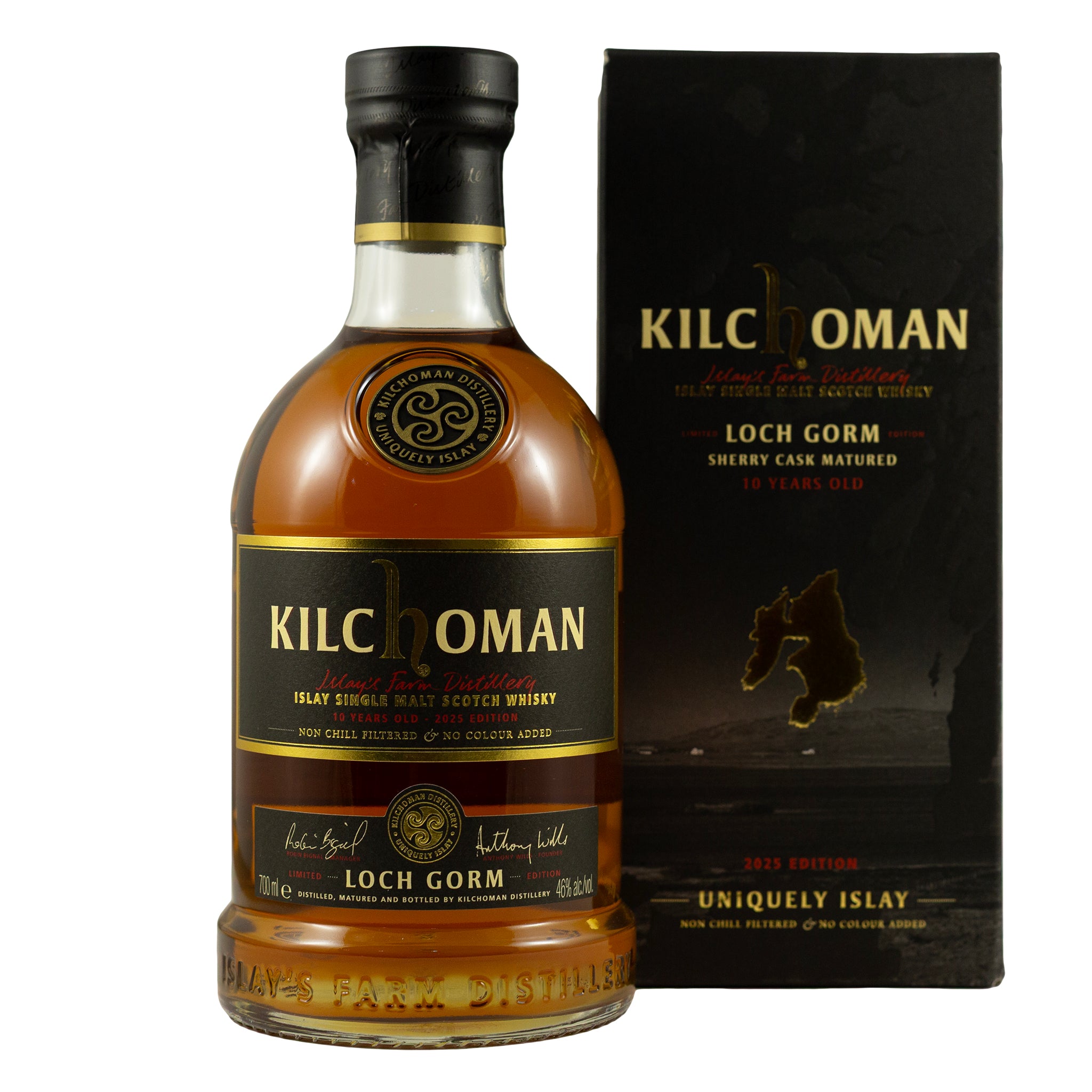 Kilchoman Loch Gorm 10 Year Old 2025 Edition Sherry Cask Matured Single Malt Scotch Whisky 700ml Kilchoman Loch Gorm 10 Year Old 2025 Edition Sherry Cask Matured Single Malt Scotch Whisky 700ml