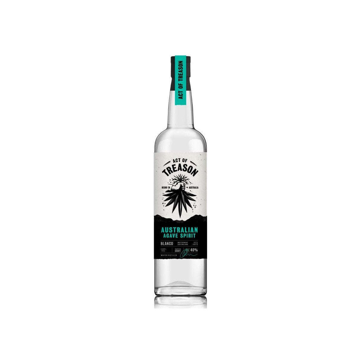 Act of Treason Blanco Australian Agave Spirit 700ml Act of Treason Blanco Australian Agave Spirit 700ml