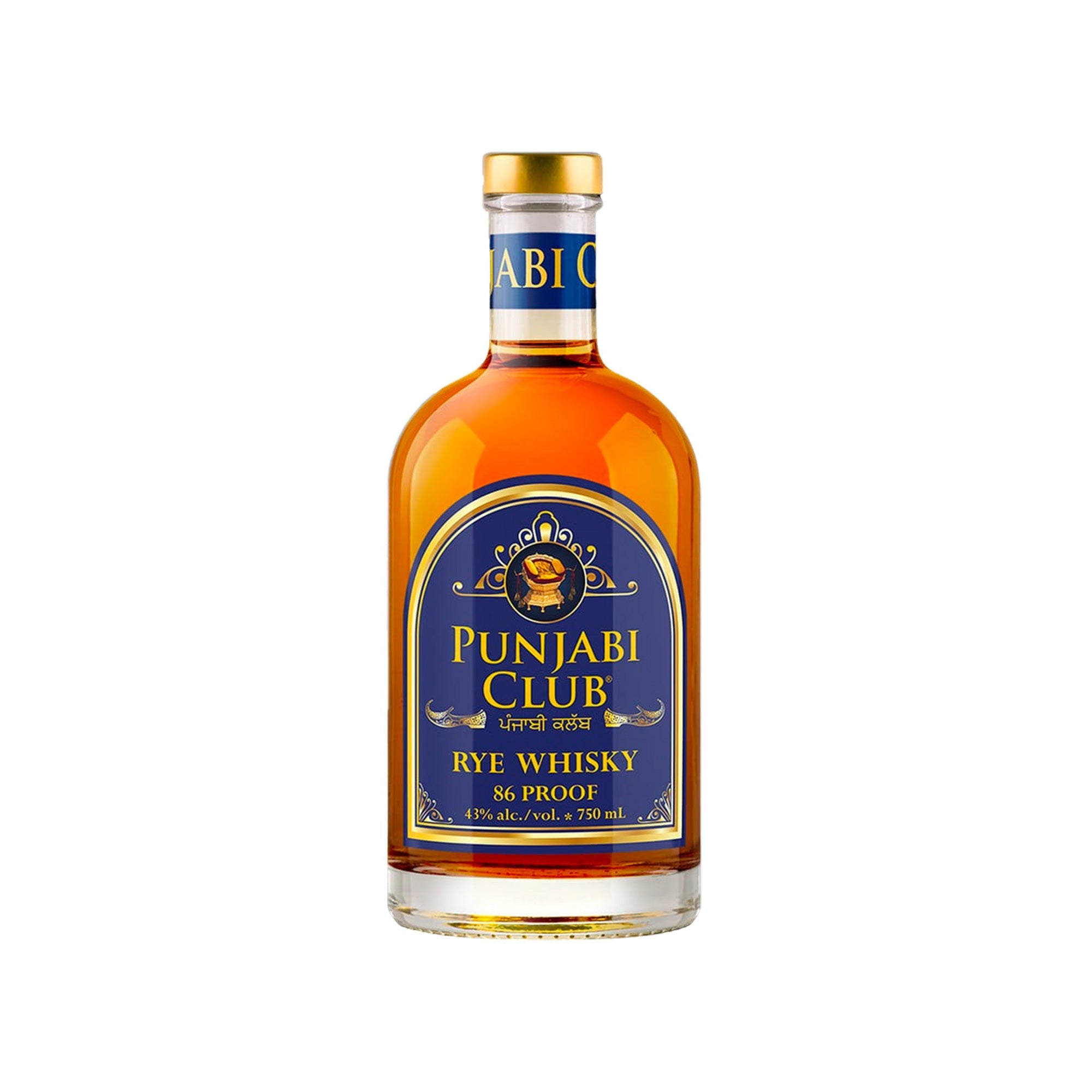 Punjabi Club Single Malt Rye Whisky 750ml Punjabi Club Single Malt Rye Whisky 750ml