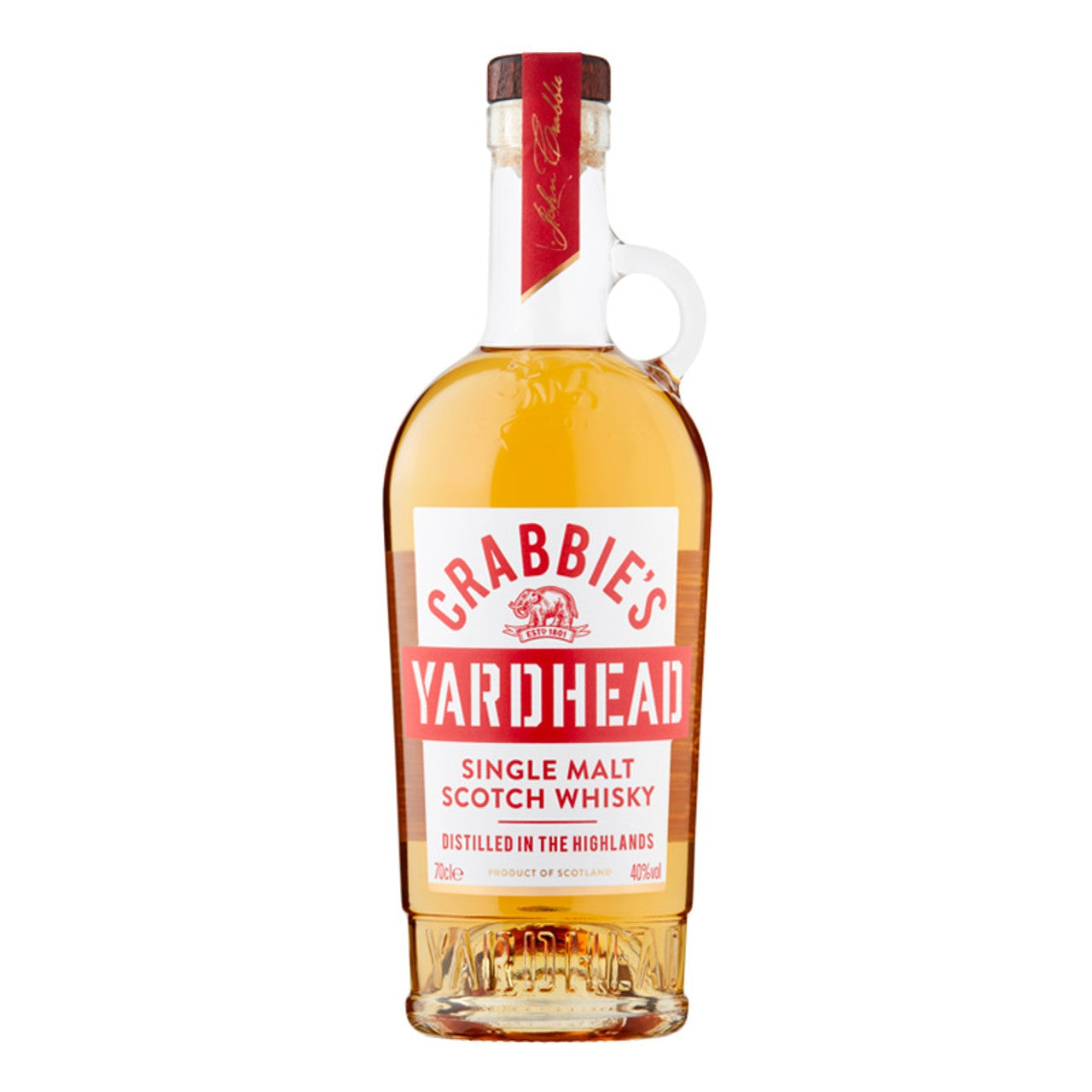 Crabbies Yardhead Single Malt Whisky 700ml Crabbies Yardhead Single Malt Whisky 700ml