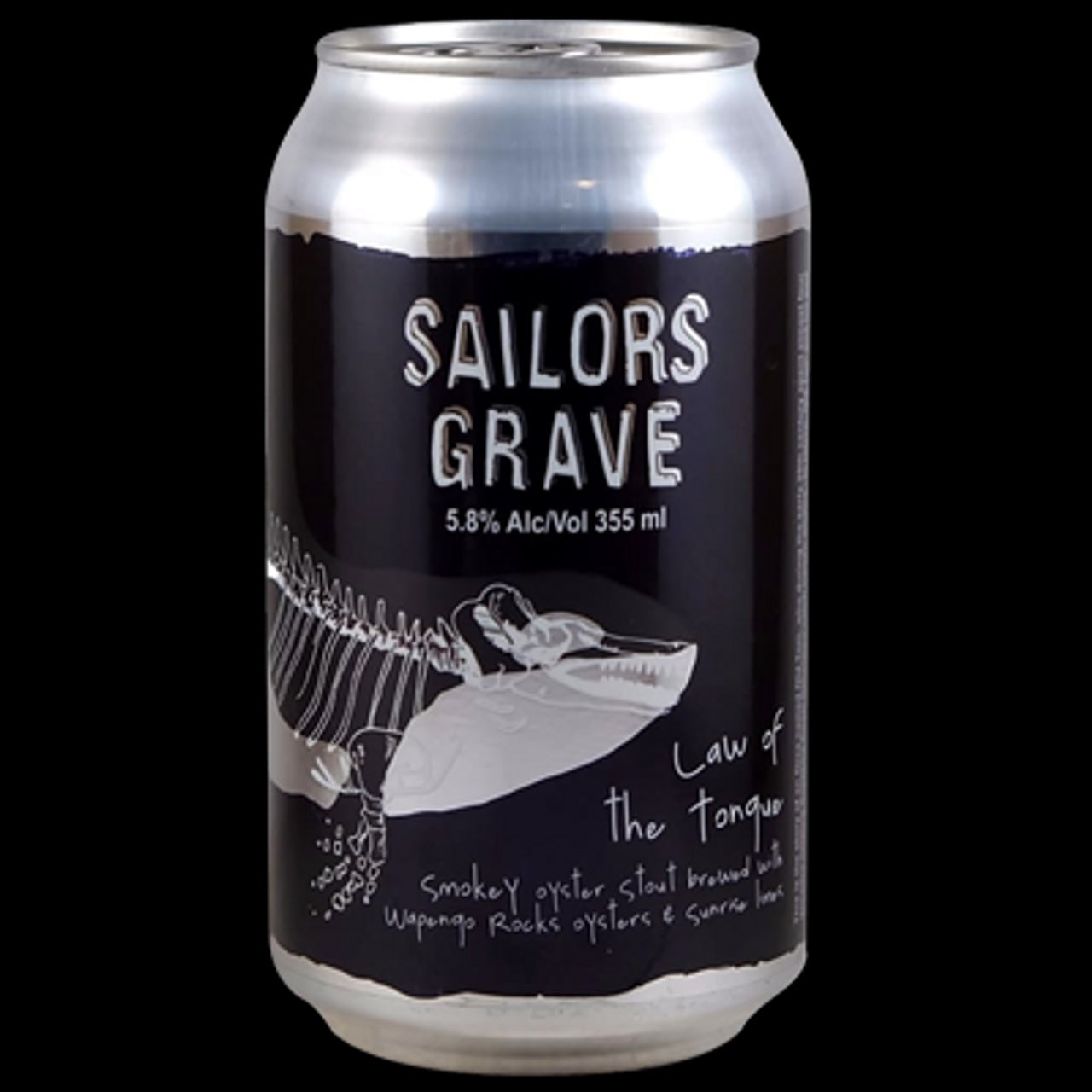 Sailors Grave Law Of The Tongue Smokey Oyster Stout Sailors Grave Law Of The Tongue Smokey Oyster Stout