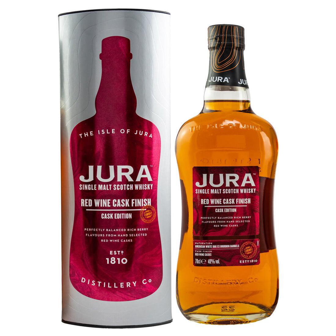 Jura Red Wine Cask Single Malt Scotch Whisky 700ml Jura Red Wine Cask Single Malt Scotch Whisky 700ml