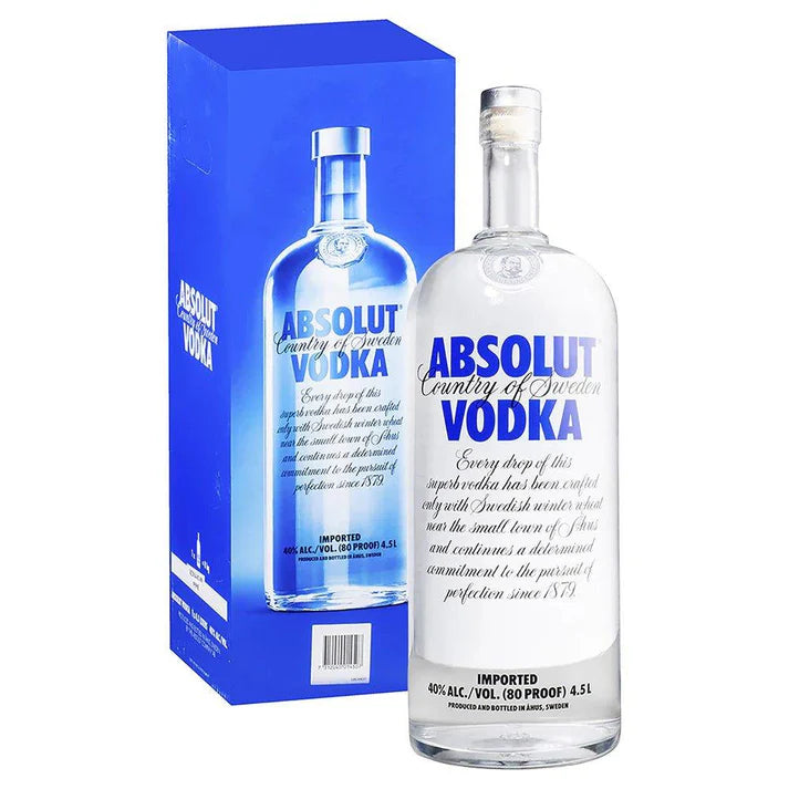 Absolut Vodka 4.5L Absolut Vodka 4.5L