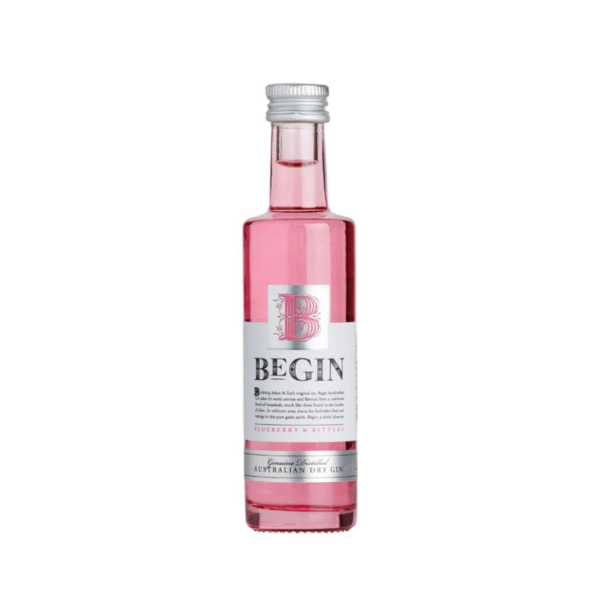 Begin Gin Pink Miniature (50ml) Begin Gin Pink Miniature (50ml)