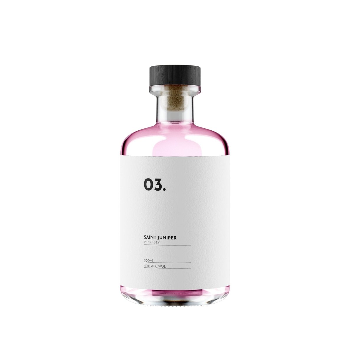 Saint Juniper Raspberry & Hibiscus Pink Gin (500ml) Saint Juniper Raspberry & Hibiscus Pink Gin (500ml)