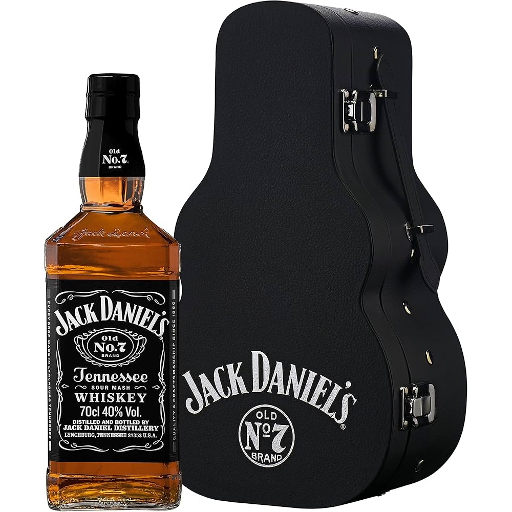Jack Daniel's Old No. 7 Guitar Case Limited Edition 700mL Jack Daniel's Old No. 7 Guitar Case Limited Edition 700mL