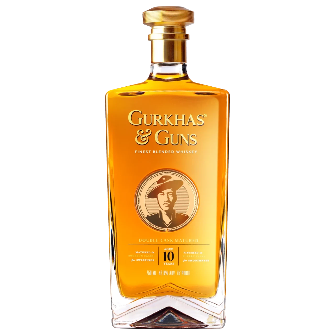Gurkhas & Guns Finest Blended Whiskey 700ml Gurkhas & Guns Finest Blended Whiskey 700ml