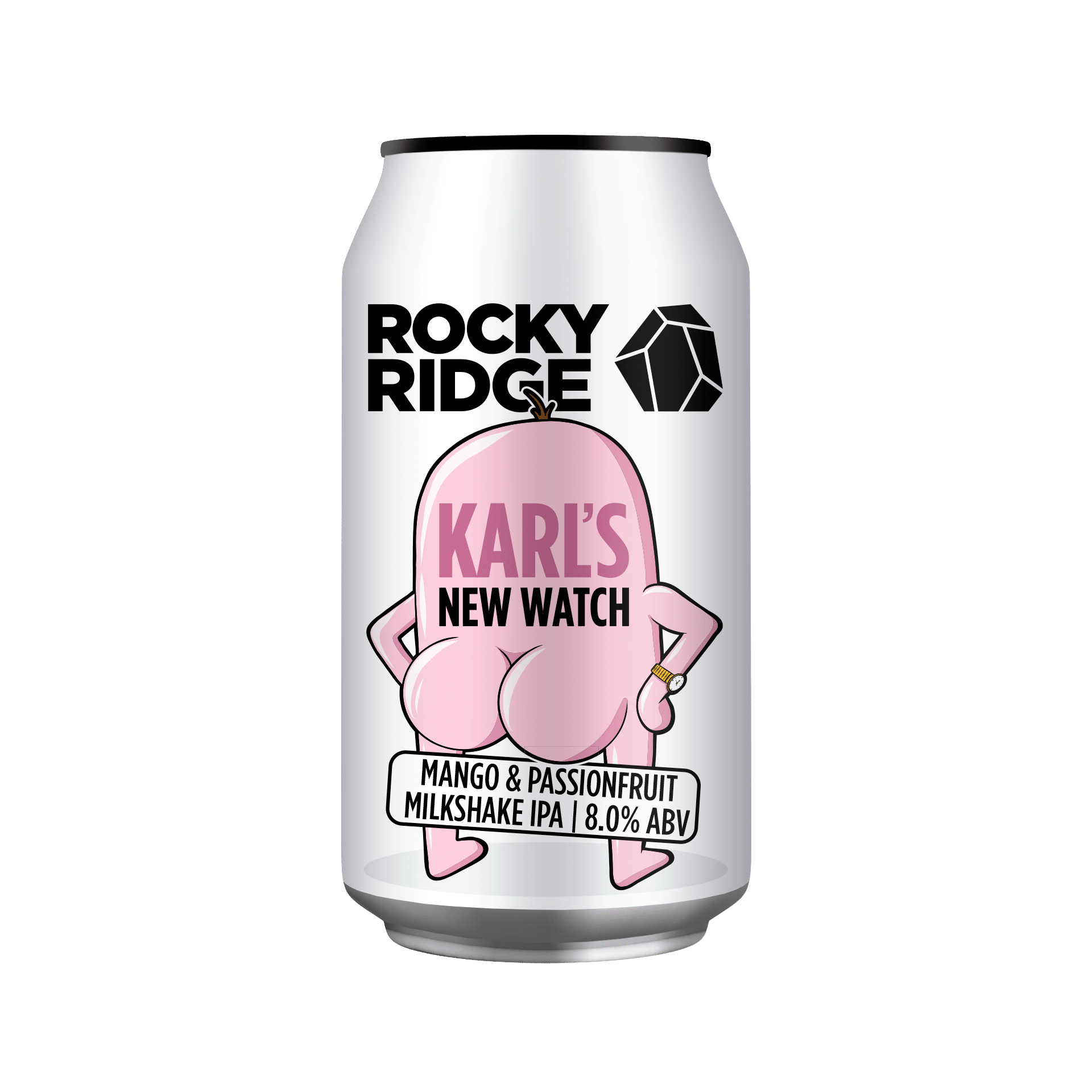 Rocky Ridge 'Karl's New Watch' Mango & Passionfruit Milkshake IPA Rocky Ridge 'Karl's New Watch' Mango & Passionfruit Milkshake IPA