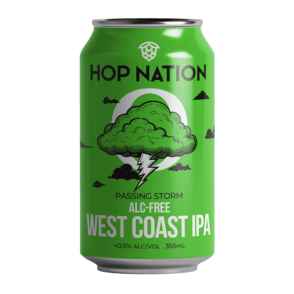 Hop Nation Passing Storm West Coast IPA 355mL Hop Nation Passing Storm West Coast IPA 355mL