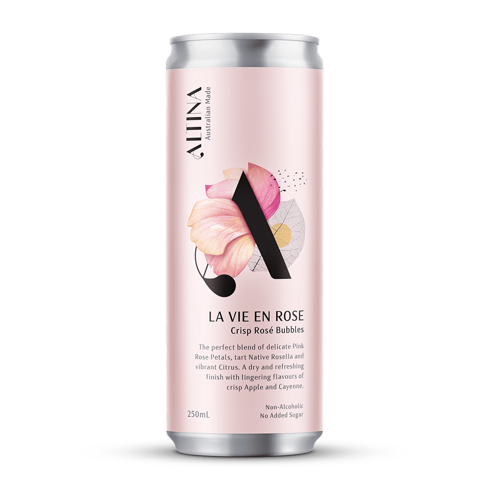Altina La Vie En Non-Alcoholic Rosé 250mL Altina La Vie En Non-Alcoholic Rosé 250mL