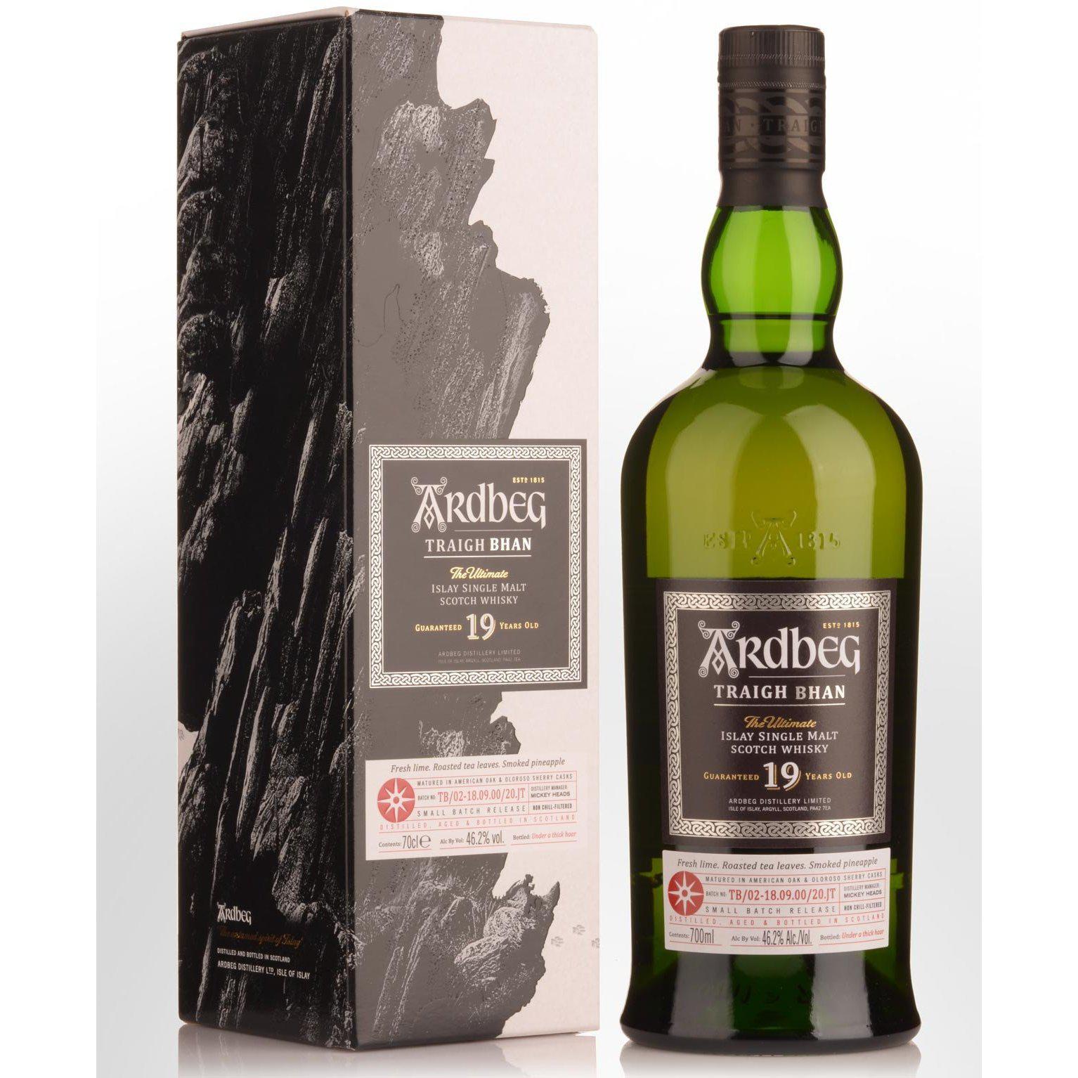 Ardbeg Traigh Bhan 19 Year Old Single Malt Scotch Whisky 700ml - Batch 2 Ardbeg Traigh Bhan 19 Year Old Single Malt Scotch Whisky 700ml - Batch 2