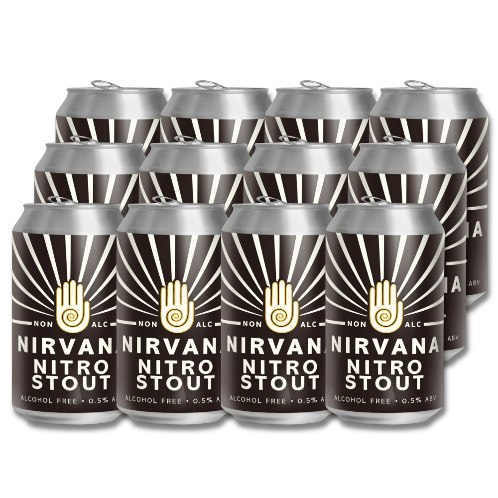 Nirvana Non Alcoholic Nitro Stout 330ml Nirvana Non Alcoholic Nitro Stout 330ml