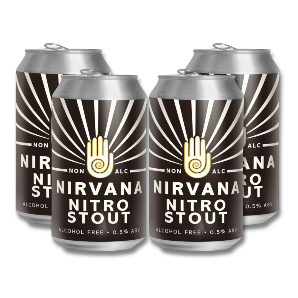 Nirvana Non Alcoholic Nitro Stout 330ml Nirvana Non Alcoholic Nitro Stout 330ml