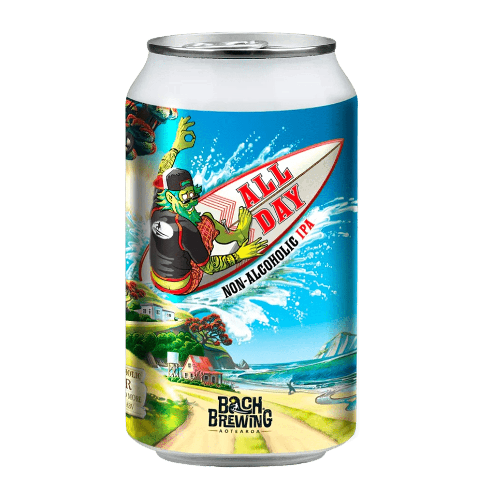 Bach Brewing All Day Non-Alcoholic IPA 330mL Bach Brewing All Day Non-Alcoholic IPA 330mL
