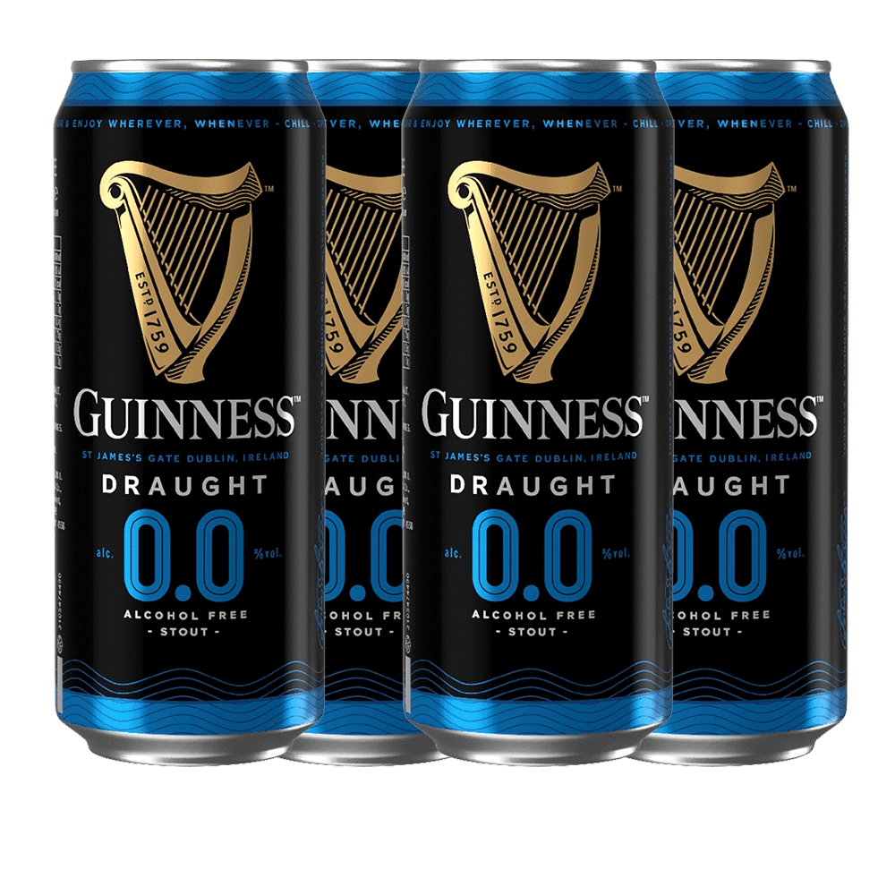 Guinness Draught 0.0 Non-Alcoholic Stout 440mL Guinness Draught 0.0 Non-Alcoholic Stout 440mL
