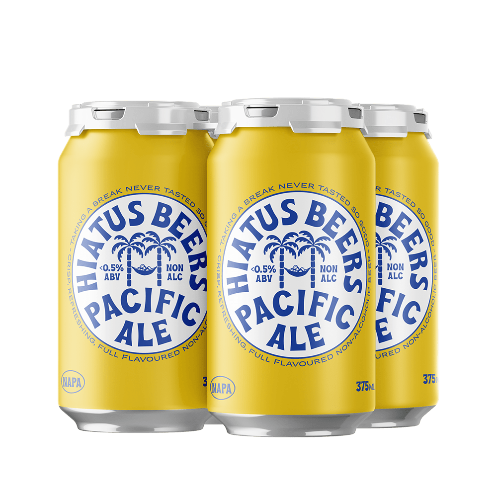 Hiatus Beers Non-Alcoholic Pacific Ale 375mL Hiatus Beers Non-Alcoholic Pacific Ale 375mL