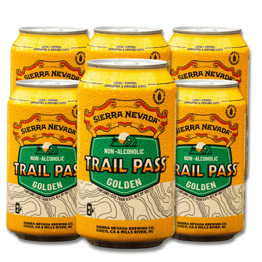 Sierra Nevada Trail Pass Non-Alcoholic Golden 355ml Sierra Nevada Trail Pass Non-Alcoholic Golden 355ml
