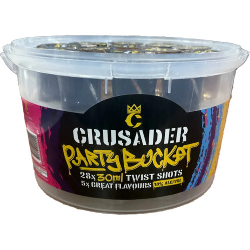 Crown Crusader Shot Bucket 28x30ml Crown Crusader Shot Bucket 28x30ml