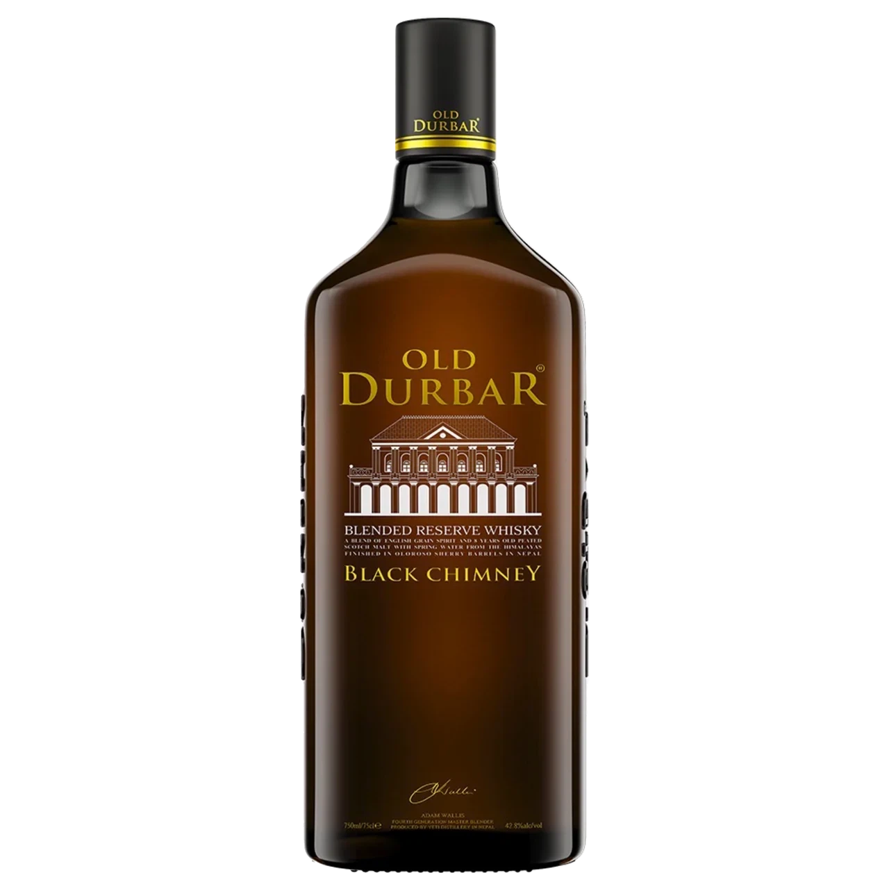 Old Durbar Black Chimney Blended Whisky 750ml Old Durbar Black Chimney Blended Whisky 750ml