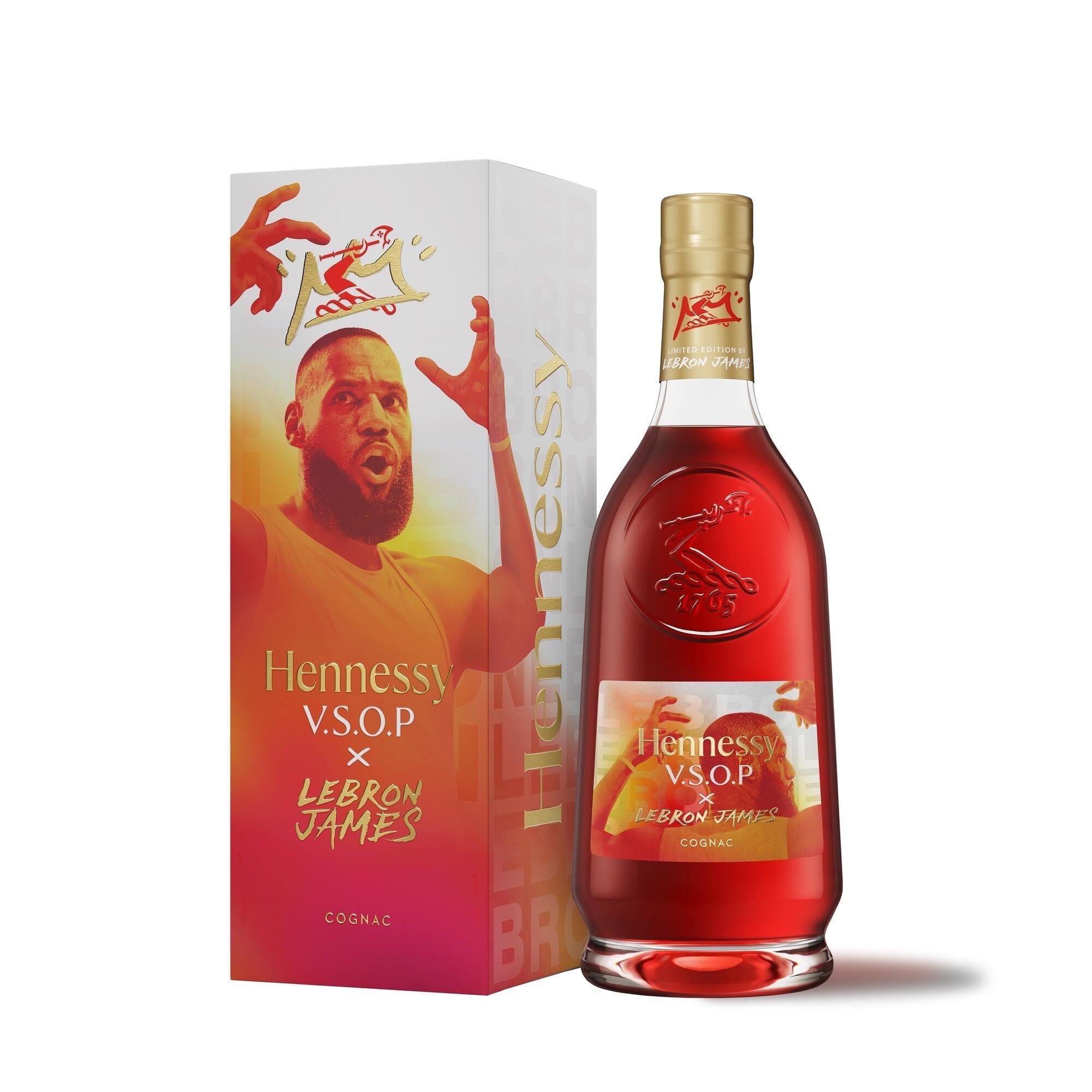 Hennessy VSOP x Lebron James 2025 Release Limited Edition 700ml Hennessy VSOP x Lebron James 2025 Release Limited Edition 700ml