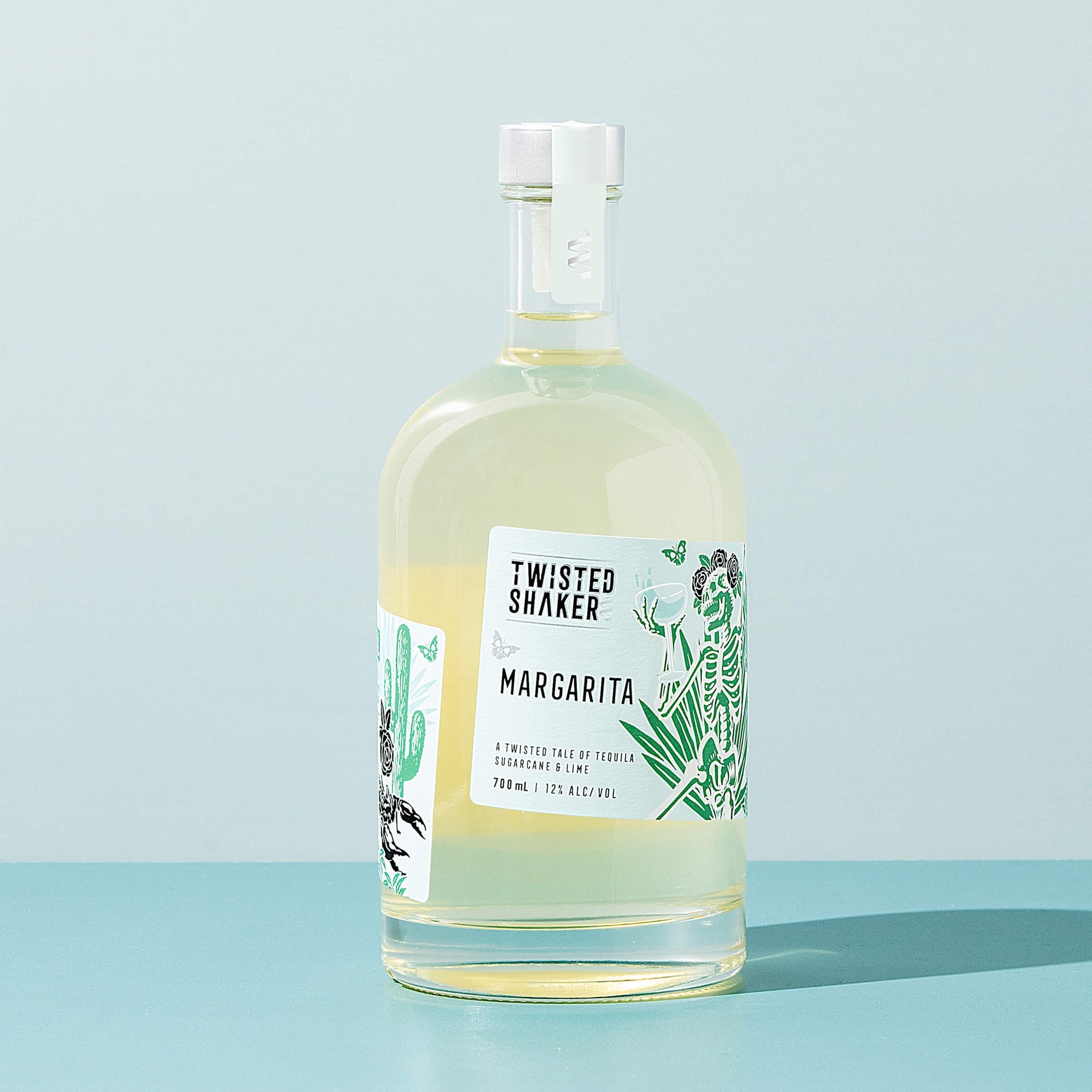 Twisted Shaker Tequila Margarita Bottled Cocktail 200ml Twisted Shaker Tequila Margarita Bottled Cocktail 200ml