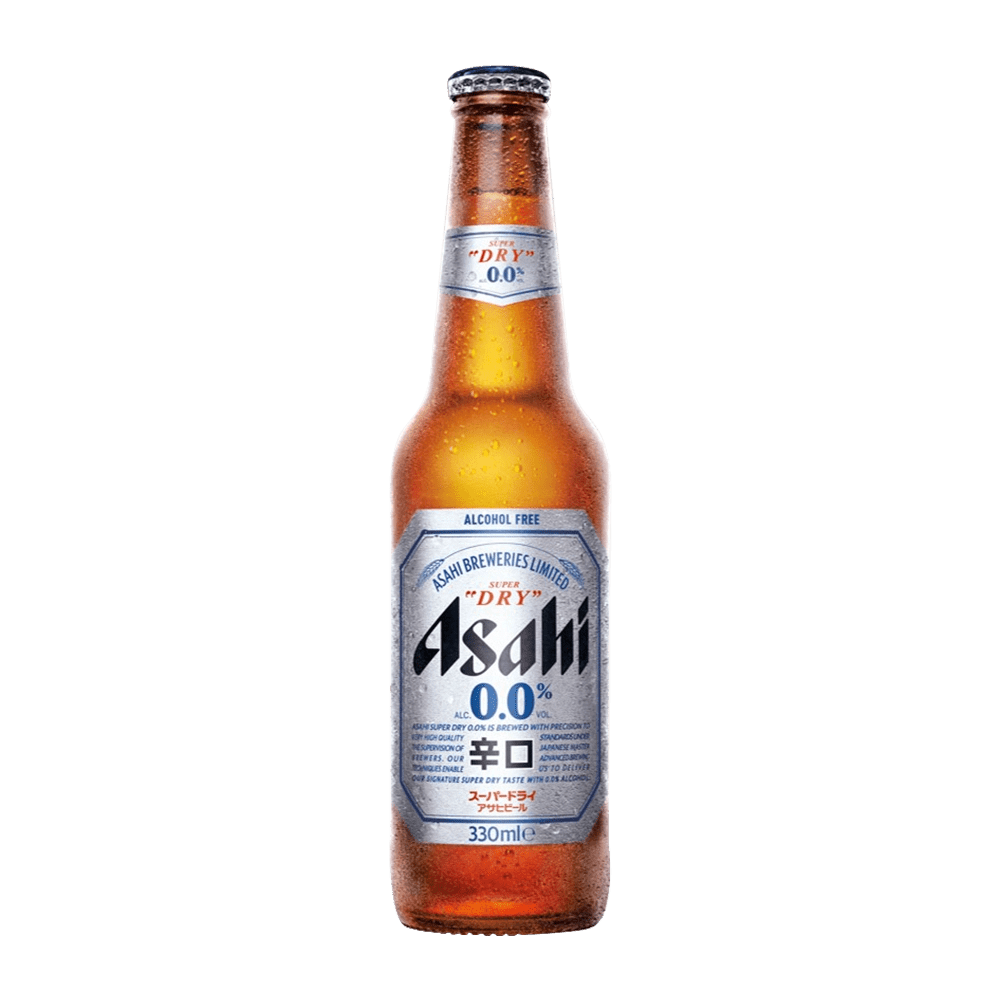 Asahi Super Dry 0.0% Bottle 330mL Asahi Super Dry 0.0% Bottle 330mL