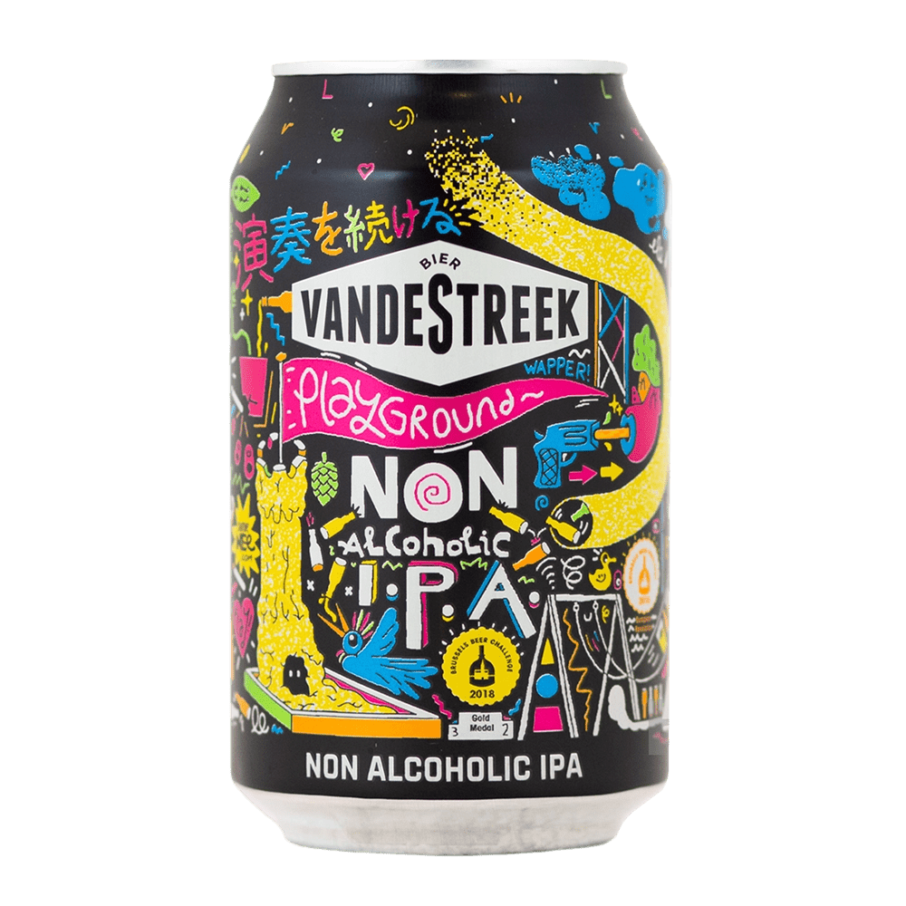 Vandestreek Playground Non-Alcoholic IPA 330mL Vandestreek Playground Non-Alcoholic IPA 330mL