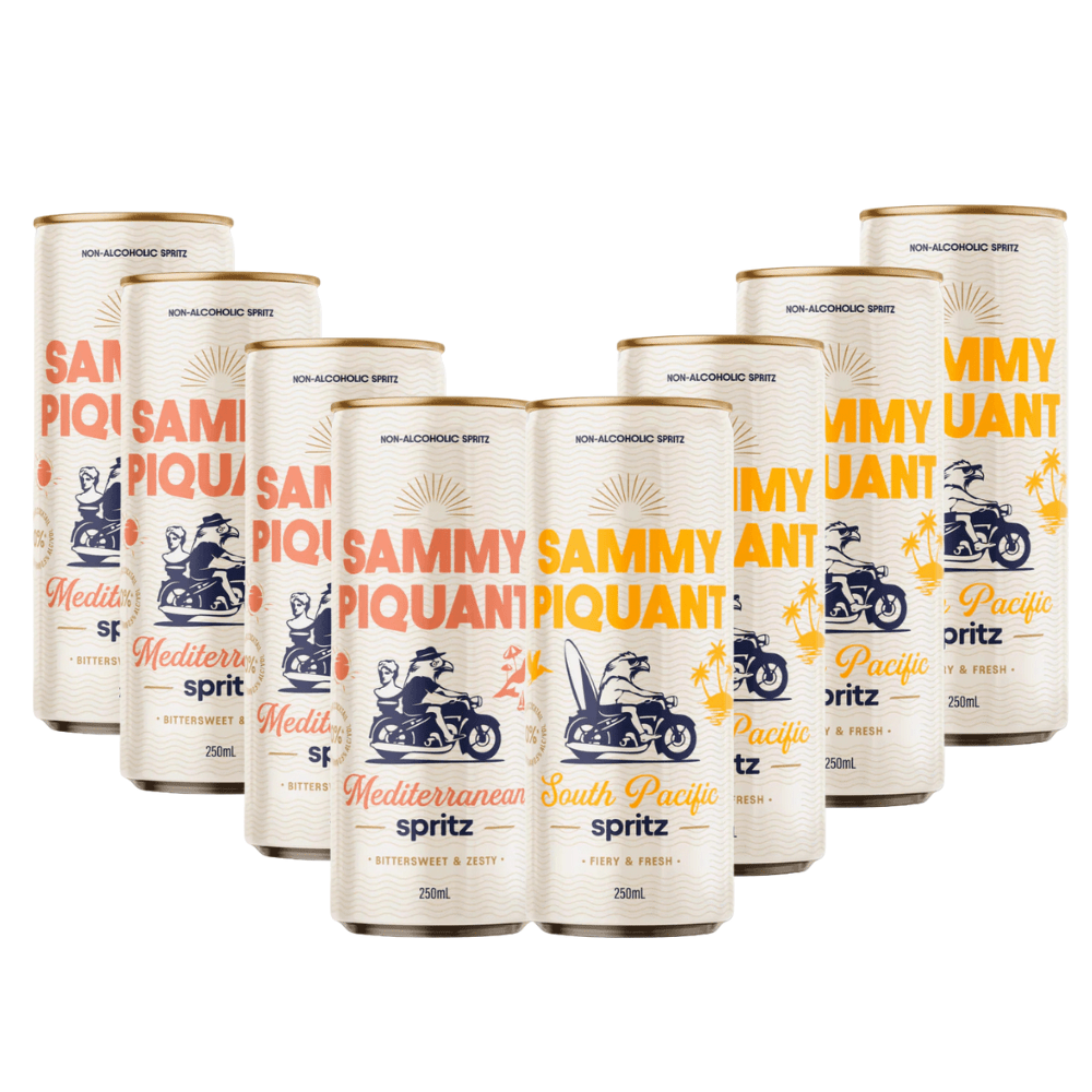 Sammy Piquant RTD Sampler Pack (16 x 250ml) Sammy Piquant RTD Sampler Pack (16 x 250ml)