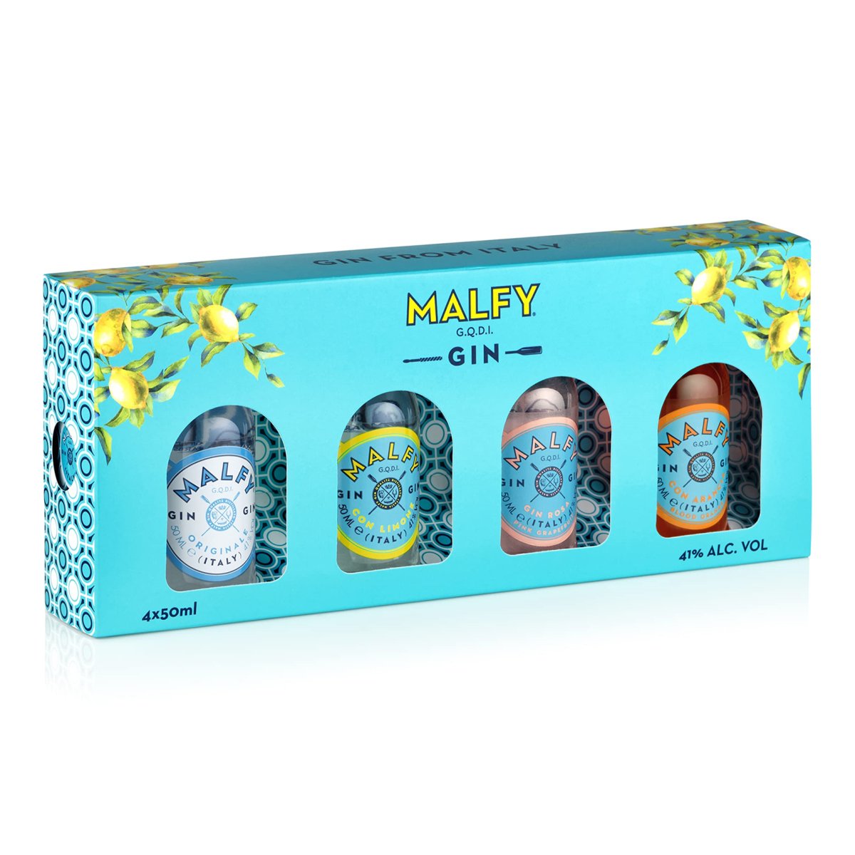 Malfy Gin Miniature Gift Tasting Pack (4 x 50ml) Malfy Gin Miniature Gift Tasting Pack (4 x 50ml)