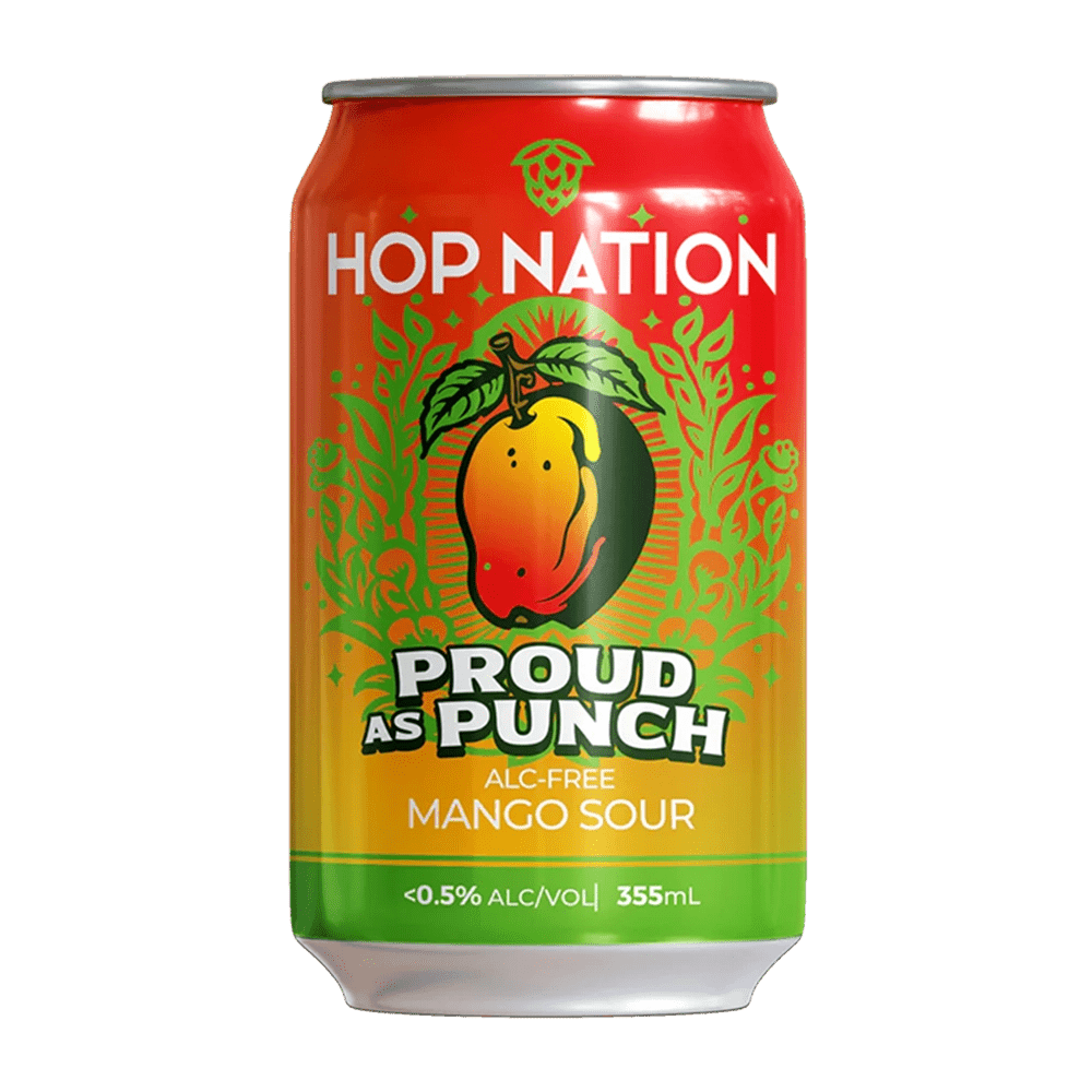 Hop Nation Proud As Punch Mango Sour 355mL Hop Nation Proud As Punch Mango Sour 355mL