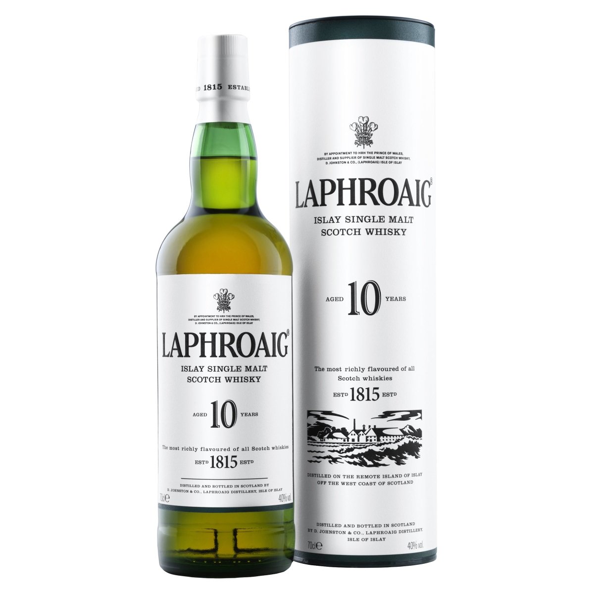 Laphroaig 10YO Islay Single Malt Scotch Whisky (700mL) Laphroaig 10YO Islay Single Malt Scotch Whisky (700mL)