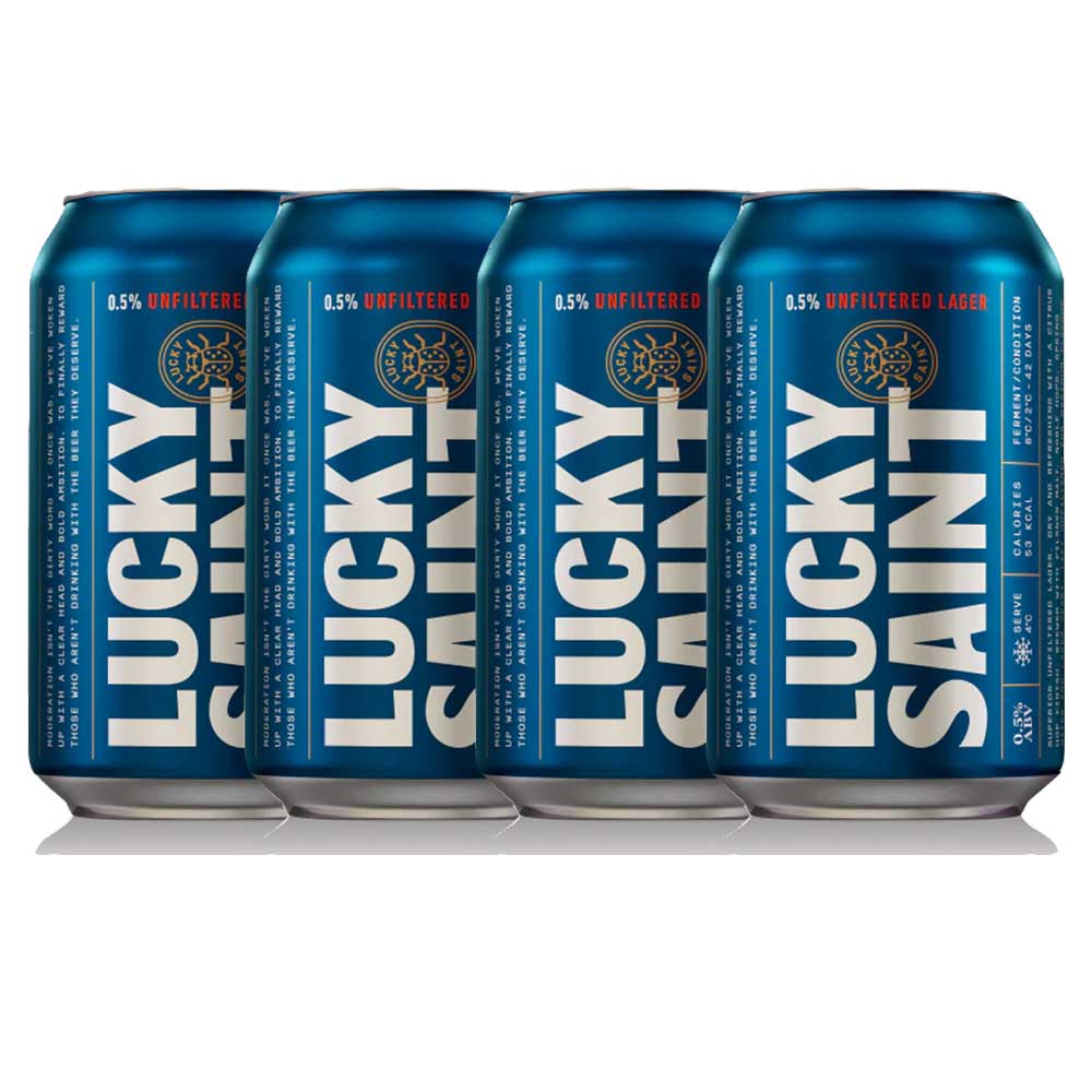 Lucky Saint Unfiltered Lager 330ml Lucky Saint Unfiltered Lager 330ml
