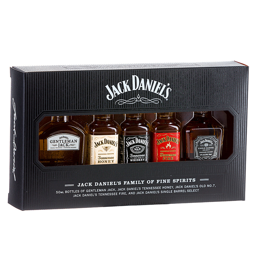 Jack Daniels Family Of Brands 5x50ml Jack Daniels Family Of Brands 5x50ml