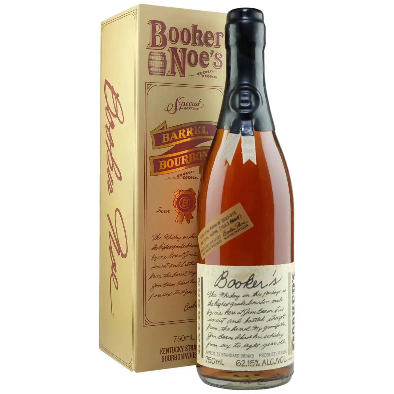 Booker's Bourbon Whiskey (Batch 2023) 750ml Booker's Bourbon Whiskey (Batch 2023) 750ml
