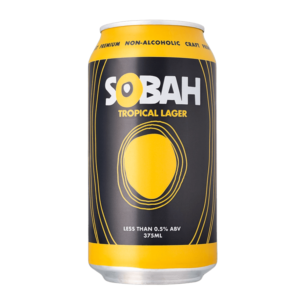 SOBAH Tropical Lager 375mL SOBAH Tropical Lager 375mL