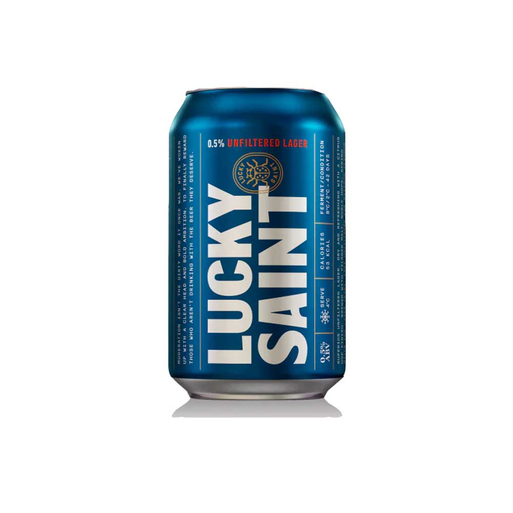 Lucky Saint Unfiltered Lager 330ml Lucky Saint Unfiltered Lager 330ml