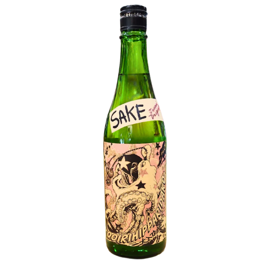 Kitajima Brewery The Octopus of Shiga Bay Junmai Diaginjo Sake 720ml