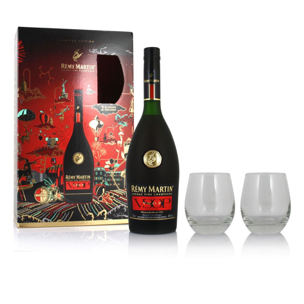 Remy Martin VSOP Cognac Gift Pack 700mL
