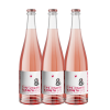 Hairy Armadillo Darjeeling Blush Non-alcoholic Sparkling Tea 3 x 750ml Bottles