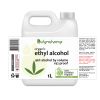 DYNAHEMP Organic Food Grade Ethyl Alcohol Ethanol Rectified Spirit 96% ABV 192 Proof 2L