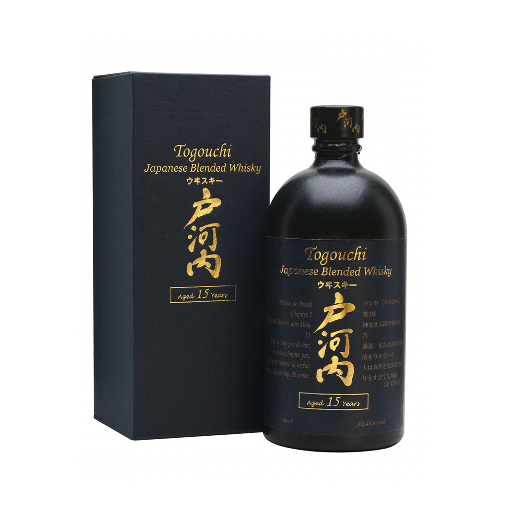 Togouchi 15 Years Old Blended Japanese Whisky 700ml