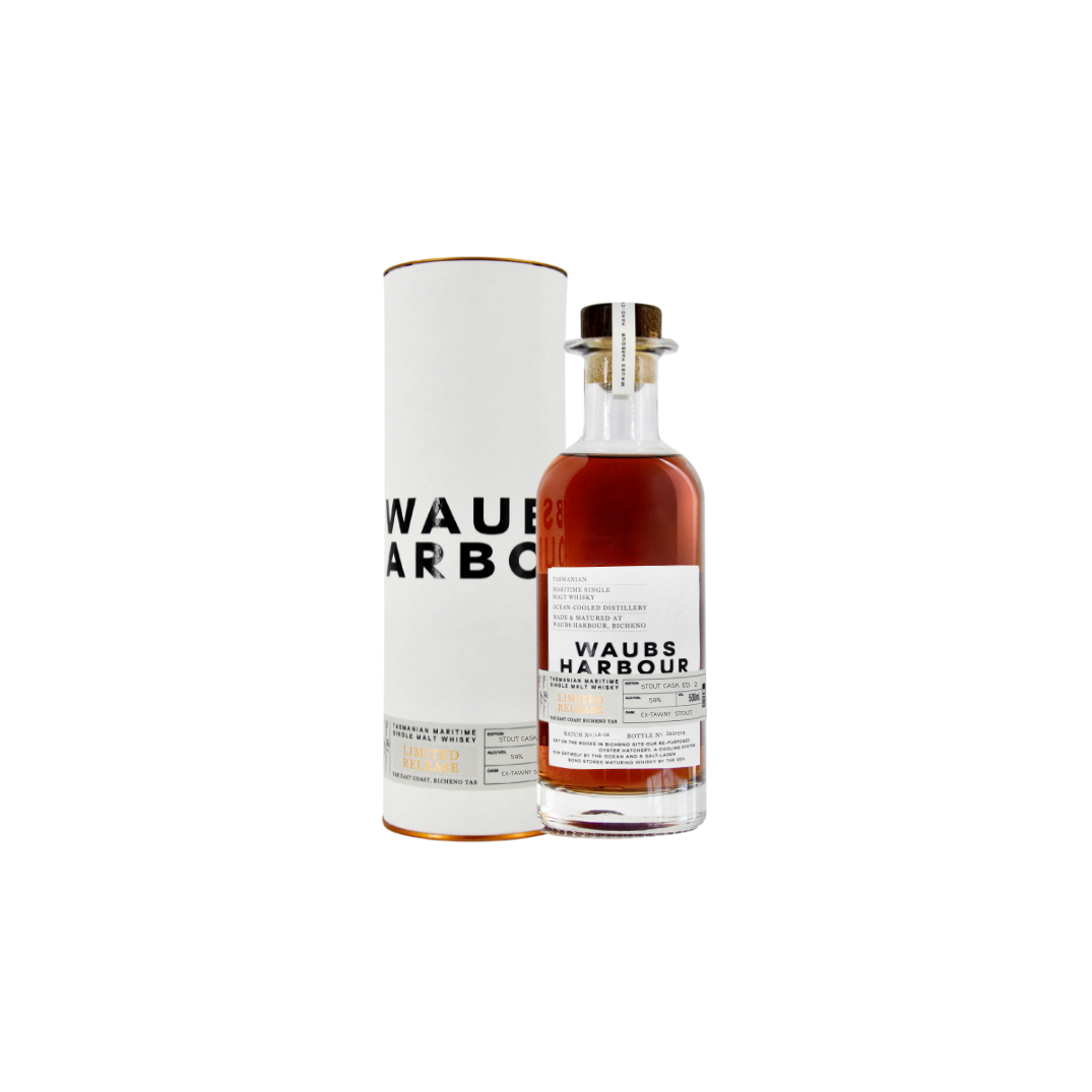 Waubs Limited Release Stout Cask Single Malt Whisky