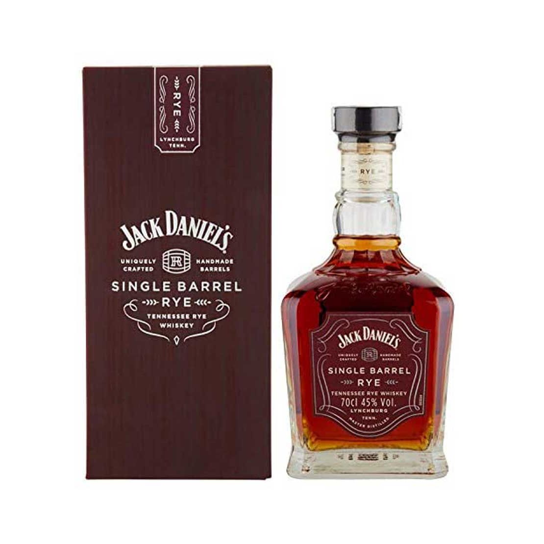 Jack Daniels Single Barrel Rye Whisky 700mL @ 45% abv  Jack Daniels Single Barrel Rye Whisky 700mL @ 45% abv