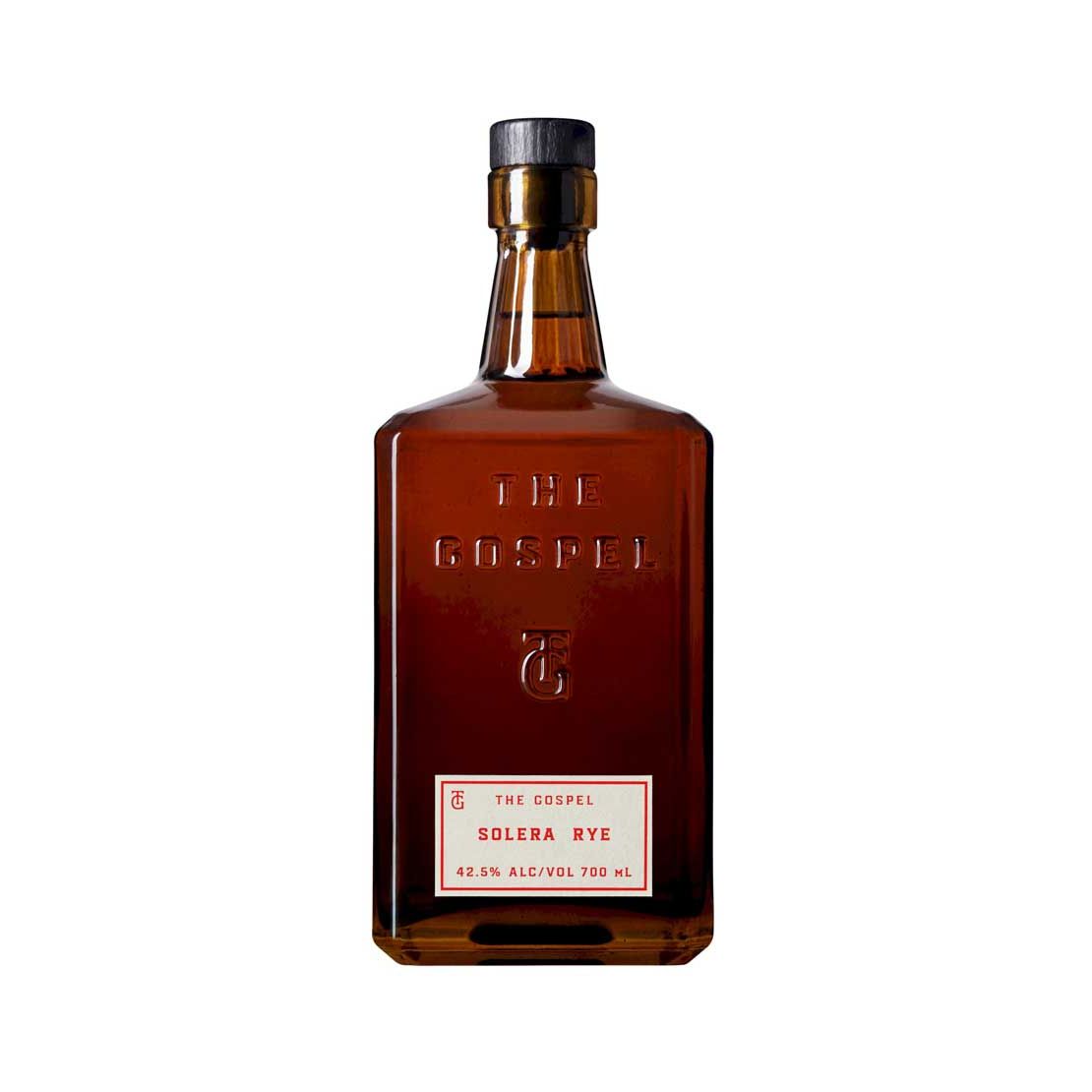 The Gospel Solera Australian Rye Whisky 700ml @ 42.5% abv