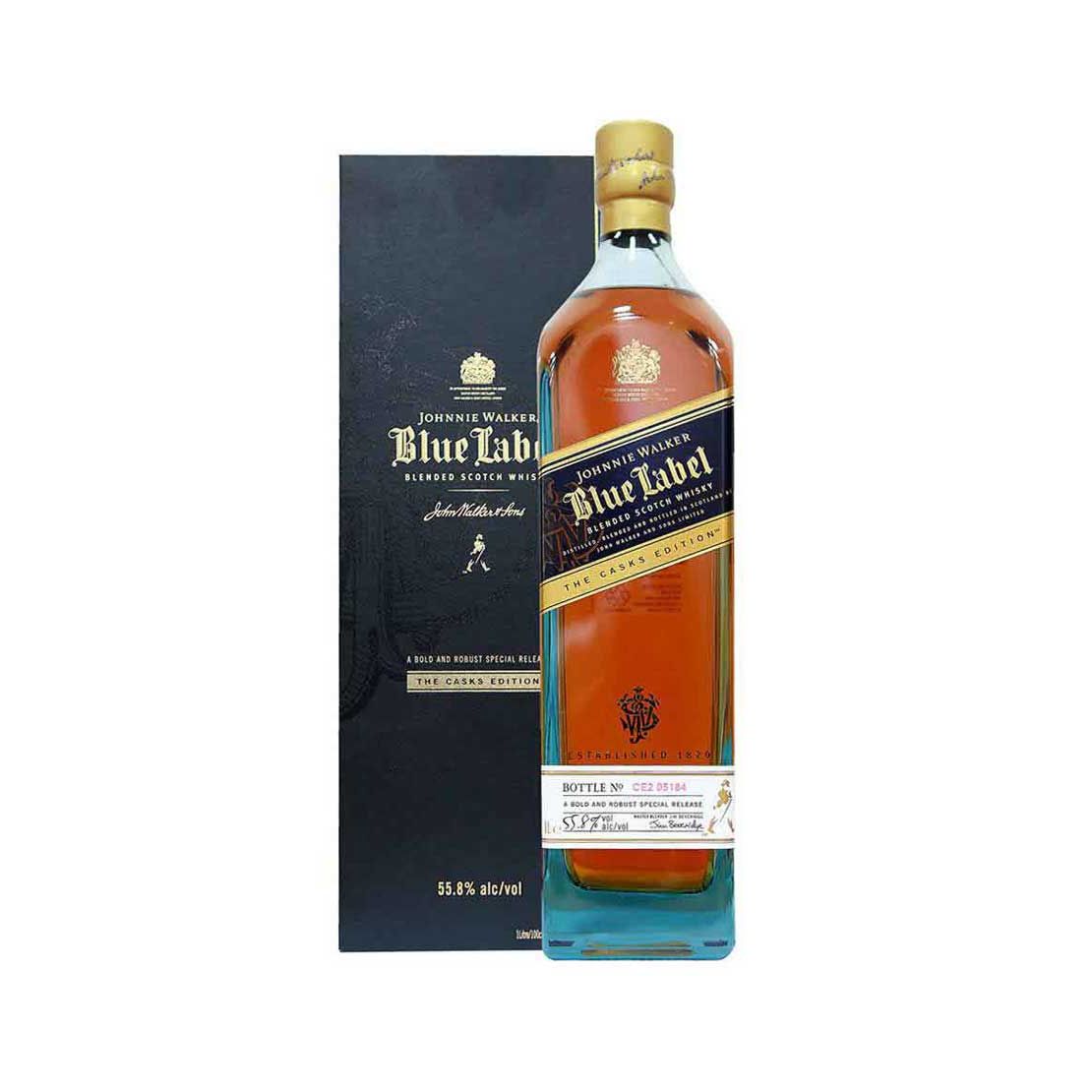 Johnnie Walker Blue Label The Cask Edition 1 Litre @ 55.8% abv 