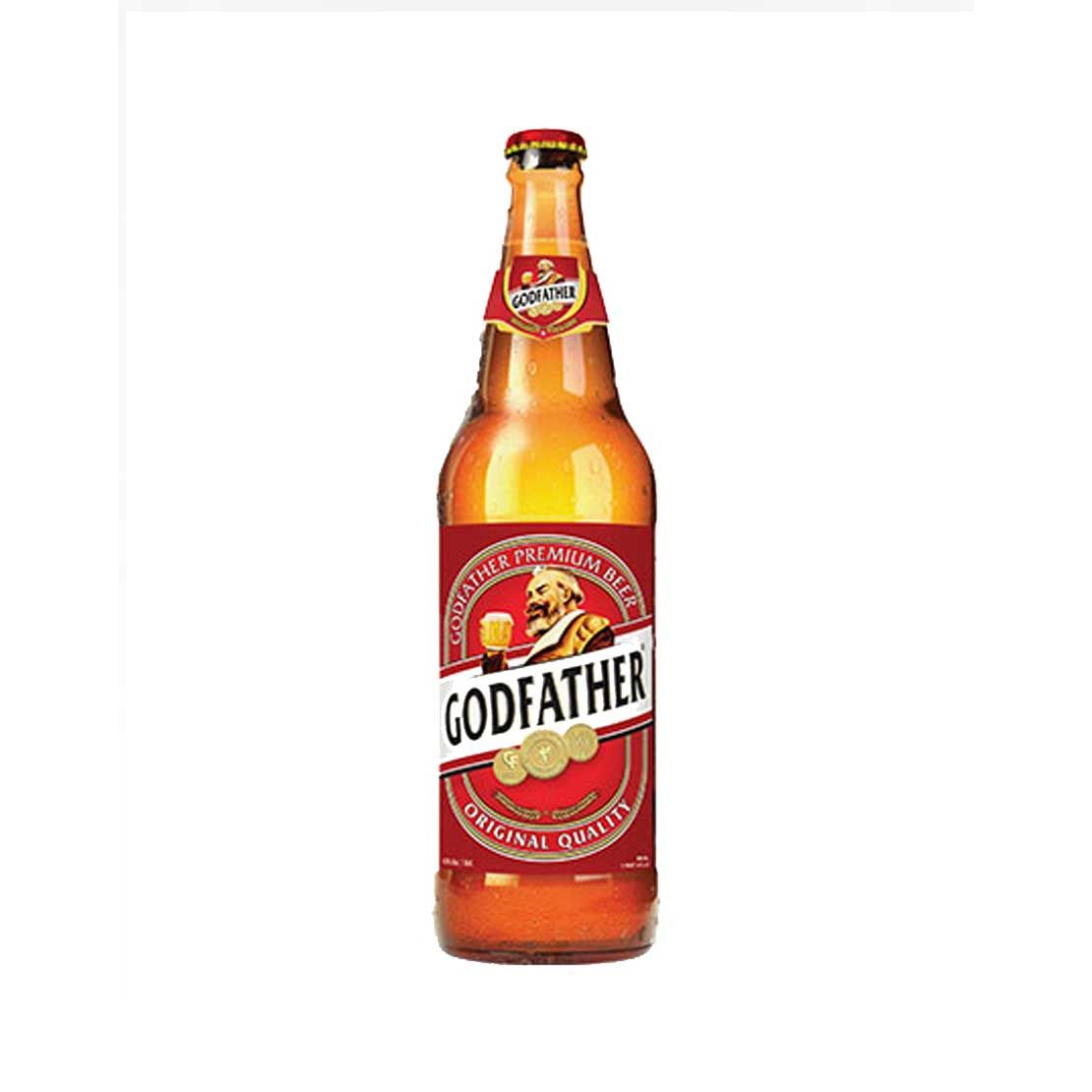 Godfather Premier super strong Indian Beer 650ml @ 8% abv